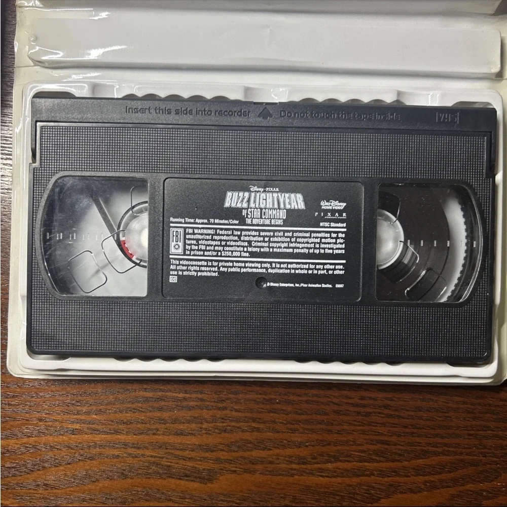 Disney Buzz Lightyear of Star Command the adventure begins VHS